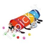 Vaikiškas Spalvingas Žaidimų Tunelis Vikšriukas