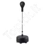 Bokso refleksinis stovas su pirštinėmis – 154 cm aukščio, reguliuojamas, su stovu ir smūgių kamuoliu, treniruotėms namuose ir sporto salėje