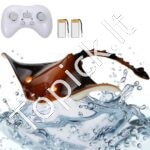 Nuotolinio valdymo manta žuvis – 2,4 GHz RC laivas vaikams nuo 6 metų