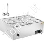 Elektrinis maisto šildytuvas / Buffet šildymo indų rinkinys 1500W