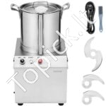 Profesionali virtuvinė daržovių smulkintuvo mašina – 10 l