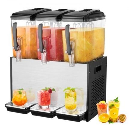 Komercinis gėrimų dozatorius 3 x 12 L (36 L) 180 W