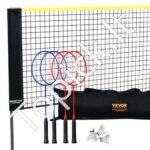 Pilnas badmintono ir tinklinio rinkinys 6,06 m