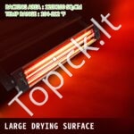 2x Infraraudonųjų spindulių kietinimo lempų komplektas 3000W – sprendimas greitam dažų džiovinimui - Image 3