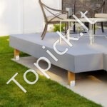 10 vnt. reguliuojami stulpų laikikliai – 152,4 × 152,4 mm, montavimui ant betono - Image 7