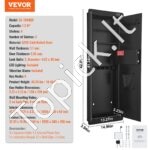 Kompaktiškas sieninis seifas su pirštų atspaudų skaitytuvu ir PIN užraktu – saugumui, kuriuo gali pasitikėti! - Image 6