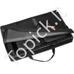 Sulankstomas stovyklavimo virtuvės stalas – aliuminis, su 2 lentynomis, 4 šoninėmis sienelėmis ir nešimo krepšiu - Image 8