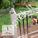 51 vnt. turėklų profiliai – 25 × 5,5 × 750 mm, aliuminio dekoratyvinės laiptų grotelės - Image 4