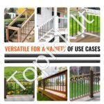 51 vnt. turėklų profiliai – 25 × 5,5 × 750 mm, aliuminio dekoratyvinės laiptų grotelės - Image 5