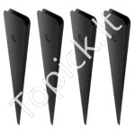 51 vnt. turėklų profiliai – 25 × 5,5 × 750 mm, aliuminio dekoratyvinės laiptų grotelės - Image 8