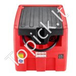 Mobilus kuro bakas 182 L – Dyzelino ir benzino talpykla su 12 V siurbliu ir degalų žarna - Image 8