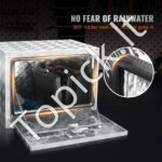 Požeminė aliuminio įrankių dėžė sunkvežimiams 61 x 35,6 x 40,6 cm – Kompaktiška saugojimo sistema priekaboms ir kemperiams - Image 4