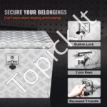 Požeminė aliuminio įrankių dėžė sunkvežimiams 61 x 35,6 x 40,6 cm – Kompaktiška saugojimo sistema priekaboms ir kemperiams - Image 5