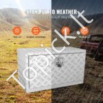 Aliumininė po kėbulu montuojama įrankių dėžė 76 x 35 x 40 cm – priekaboms, sunkvežimiams, kemperiams - Image 3