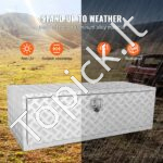 Požeminis aliuminio įrankių dėklas sunkvežimiams 121,9 x 61 x 61 cm – Idealiai tinka priekaboms ir kemperiams - Image 3