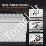 Po kėbulu montuojama aliumininė įrankių dėžė 152 x 61 x 61 cm – priekaboms, sunkvežimiams, kemperiams - Image 5