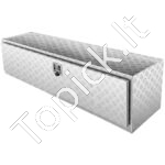 Po kėbulu montuojama aliumininė įrankių dėžė 152 x 61 x 61 cm – priekaboms, sunkvežimiams, kemperiams - Image 9