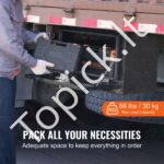 Juoda požeminė įrankių dėžė 61 x 43 x 46 cm - Image 2