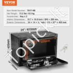 Požeminė įrankių dėžė transporto priemonėms 610 x 355 x 405 mm - Image 6