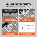 Rato suvedimo matavimo sistema – Spurų plokštės su matavimo juosta ir konvertavimo lentele - Image 6