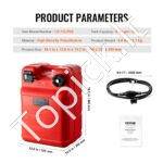 Raudonas jūrinis degalų bakas 24 L – Nešiojama kuro talpykla su žarna išoriniams valčių varikliams - Image 6