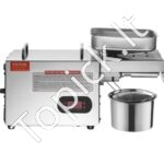 Elektrinė Aliejaus Spaudimo Mašina – 850 W, Nerūdijantis Plienas, Temperatūra 0–300 °C, Karštam Spaudimui Iš Riešutų ir Sėklų - Image 8