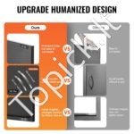 Lauko virtuvės durys 415 x 570 mm | Tinka grilio saloms, lauko spintelėms ir BBQ zonoms - Image 4