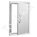 Lauko virtuvės durys 457 x 610 mm | Nerūdijančio plieno įleidžiamos durys su magnetiniu uždarymu - Image 8