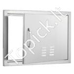 Lauko virtuvės durys 610 x 432 mm | Tinka grilio saloms, lauko spintelėms ir BBQ zonoms - Image 8