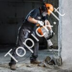 3500W elektrinis griovimo plaktukas su 60J smūgio jėga ir 2 kaltų rinkiniu – ekstremaliai galingas įrankis betono ardymui - Image 3