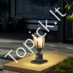 Lauko stulpinė šviestuvė – 400 mm aukščio – E27 lizdas – elegantiška ir patvari - Image 7