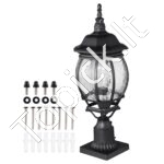 2 vnt. lauko stulpinių šviestuvų komplektas – 53 cm aukščio – E27 lizdas – elegantiškas apšvietimas sodui ir takeliams - Image 8