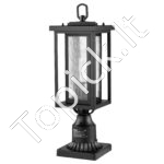 2 vnt. lauko stulpinių šviestuvų komplektas – 45 cm aukščio – E27 lizdas – modernus sprendimas takelių ir kiemo apšvietimui - Image 9