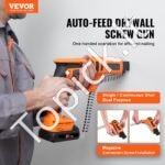 20V Max Akumuliatorinis Suktukas su Automatinio Tiekiamojo Mechanizmu – 4200 aps./min, 2 Akumuliatoriai, Įkroviklis, Diržo Sagtis ir Įrankių Krepšys - Image 8