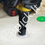 Deimantinių gręžimo karūnų rinkinys 7 vnt. (6–50 mm) su papildomais priedais ir lagaminėliu - Image 7