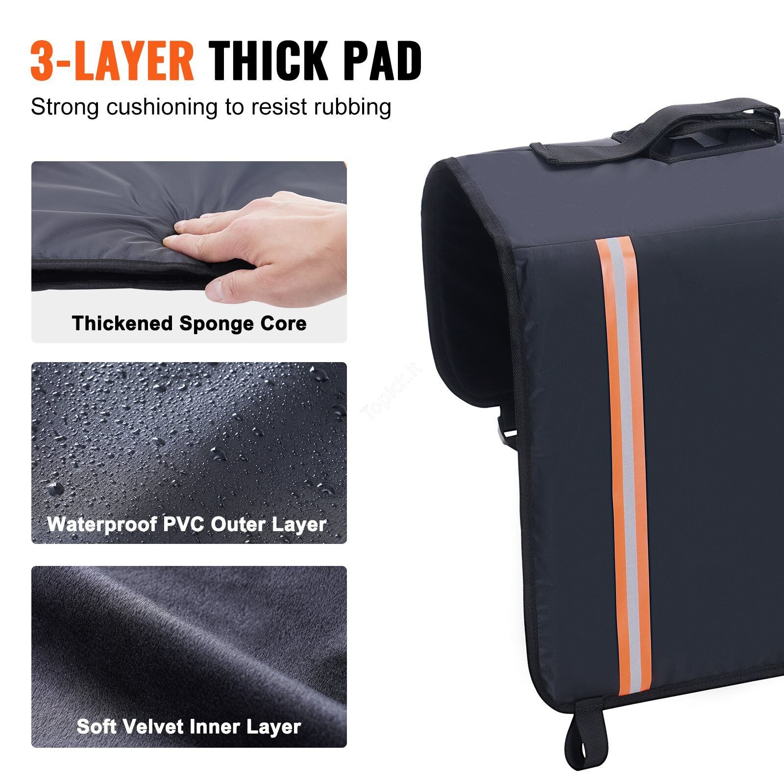 de_JQKWMD33INCH2P5LHV0_original_img-v1_tailgate-pad-f2 Pikapo galinės dangčio apsaugos pagalvėlė su dviračių laikikliu | 84 cm | 2 dviračiams - Image 2