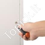 Revizinis liukas gipso kartonui 613x613 mm | Prieigos dangtis luboms ir sienoms | Cinkuoto plieno konstrukcija - Image 8