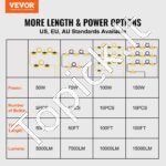 Statybinis LED prožektorius su stovu – 1,5–2,4 m aukštis – 7 500 lm apšvietimas - Image 6