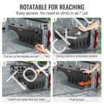 25L įrankių dėžė sunkvežimiui / priekabai | Tvirta deichselinė saugojimo dėžė 34 kg keliamoji galia - Image 4