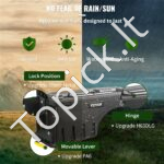 25L įrankių dėžė priekabai / sunkvežimiui | Deichselinė dėžė su 34 kg apkrova – kompaktiška ir atspari - Image 3