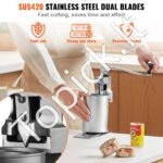 Reguliuojamas Rankinis Konservų Atidarytuvas su Pagrindu – Tinka Dėžėms iki 30 cm Aukščio, Profesionaliam Naudojimui - Image 4