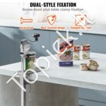 Rankinis Konservų Atidarytuvas su Staliniu Tvirtinimu – Aukščio Reguliavimas iki 30 cm, Tvirtas Sprendimas Profesionaliai Virtuvei - Image 3