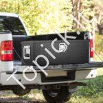 Tvirtas aliumininis įrankių dėklas 76 x 33 x 24 cm – bagažinės laikymo sprendimas pikapams - Image 7