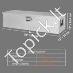 Aliumininis įrankių dėklas 99 x 33 x 25 cm – tvirtas ir universalus sprendimas jūsų transporto priemonei - Image 6