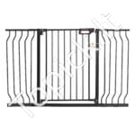 Apsauginiai varteliai vaikams ir augintiniams – juodi, be gręžimo, 75–135 cm pločio, 76 cm aukščio - Image 8