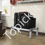 Kompaktiškas Aliumininis Grindinis Stovas – 60,9 x 35,5 x 20,3 cm, Iki 454 kg Apkrova, Tvirtas ir Lengvas - Image 7