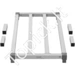 Aliumininis Grindinis Sandėliavimo Stovas – 91,4 x 50,8 x 20,3 cm, Iki 454 kg Apkrova, Tvirtas ir Kompaktiškas - Image 9