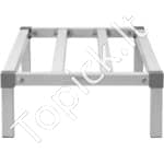 Aliumininis Grindinis Sandėliavimo Stovas – 91,4 x 50,8 x 20,3 cm, Iki 454 kg Apkrova, Tvirtas ir Kompaktiškas - Image 8