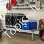 Aliumininis Grindinis Sandėliavimo Stovas – 121,9 x 50,8 x 30,4 cm, Iki 454 kg Apkrova, Tvirtas ir Praktiškas - Image 6