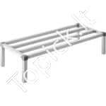 Aliumininis Grindinis Sandėliavimo Stovas – 121,9 x 50,8 x 30,4 cm, Iki 454 kg Apkrova, Tvirtas ir Praktiškas - Image 8